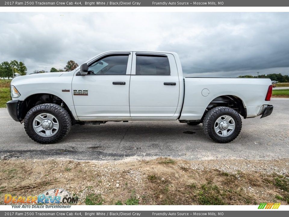 Bright White 2017 Ram 2500 Tradesman Crew Cab 4x4 Photo #7