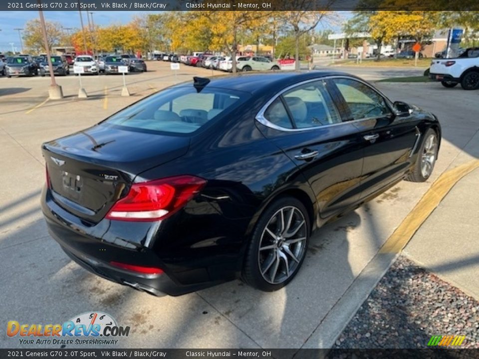 Vik Black 2021 Genesis G70 2.0T Sport Photo #2