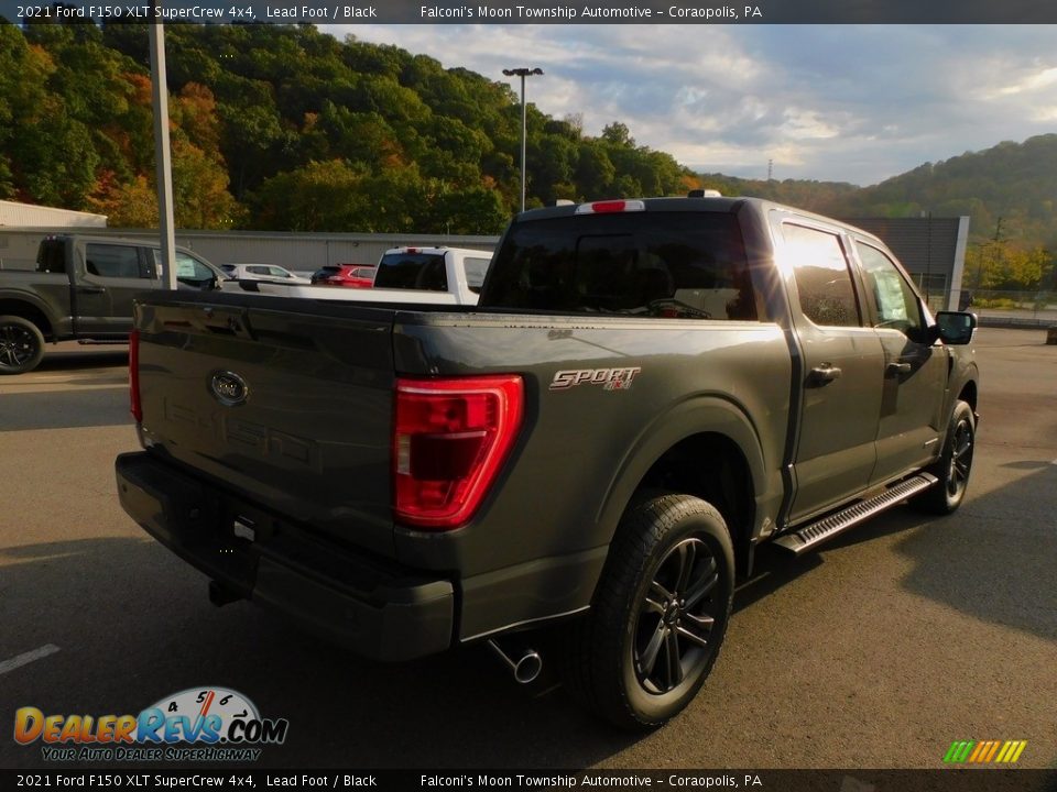 2021 Ford F150 XLT SuperCrew 4x4 Lead Foot / Black Photo #2