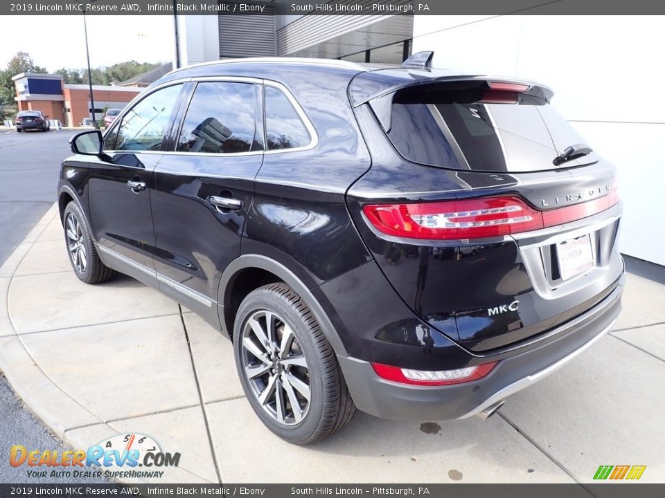 2019 Lincoln MKC Reserve AWD Infinite Black Metallic / Ebony Photo #3