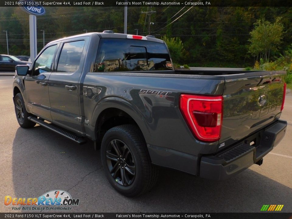 2021 Ford F150 XLT SuperCrew 4x4 Lead Foot / Black Photo #5