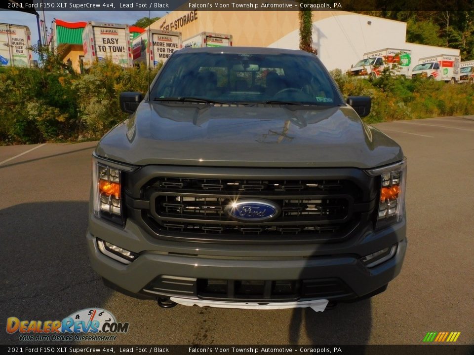 2021 Ford F150 XLT SuperCrew 4x4 Lead Foot / Black Photo #8