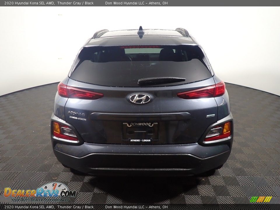 2020 Hyundai Kona SEL AWD Thunder Gray / Black Photo #14