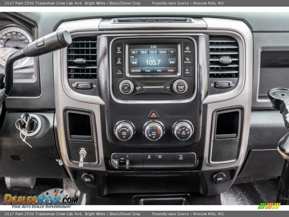 Controls of 2017 Ram 2500 Tradesman Crew Cab 4x4 Photo #31