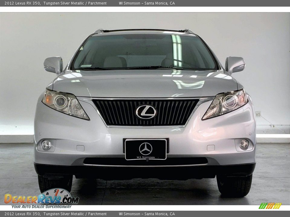 2012 Lexus RX 350 Tungsten Silver Metallic / Parchment Photo #2