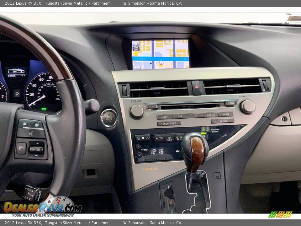 Controls of 2012 Lexus RX 350 Photo #5