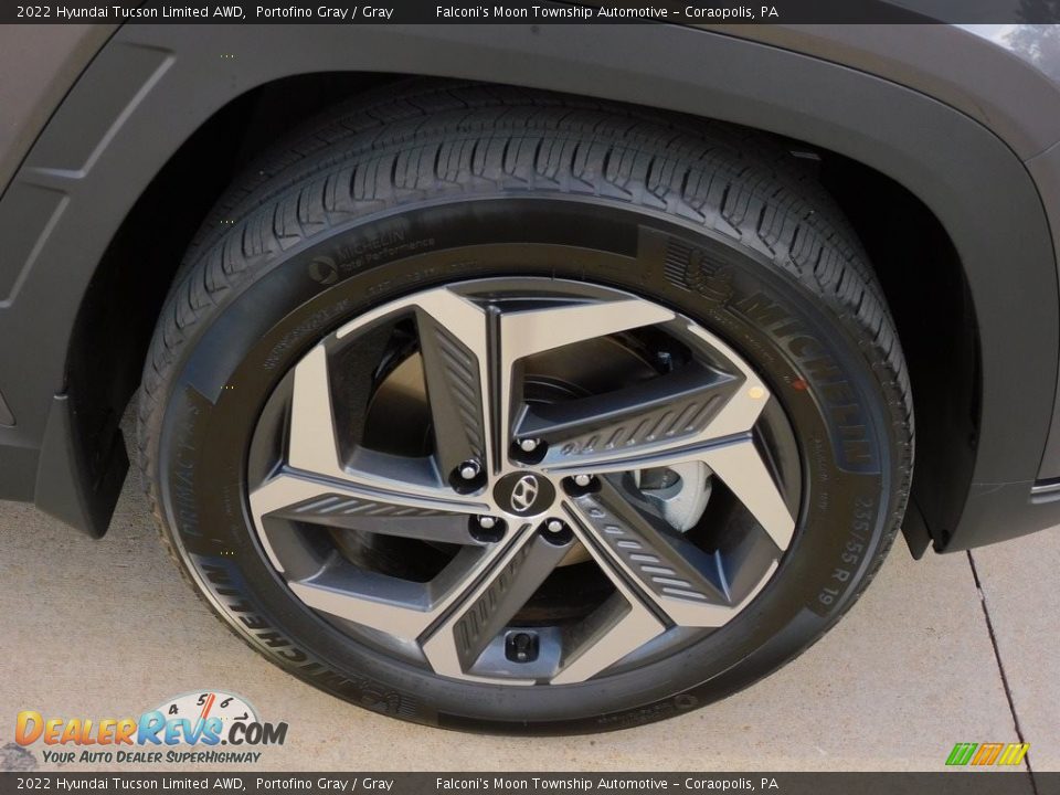 2022 Hyundai Tucson Limited AWD Portofino Gray / Gray Photo #10