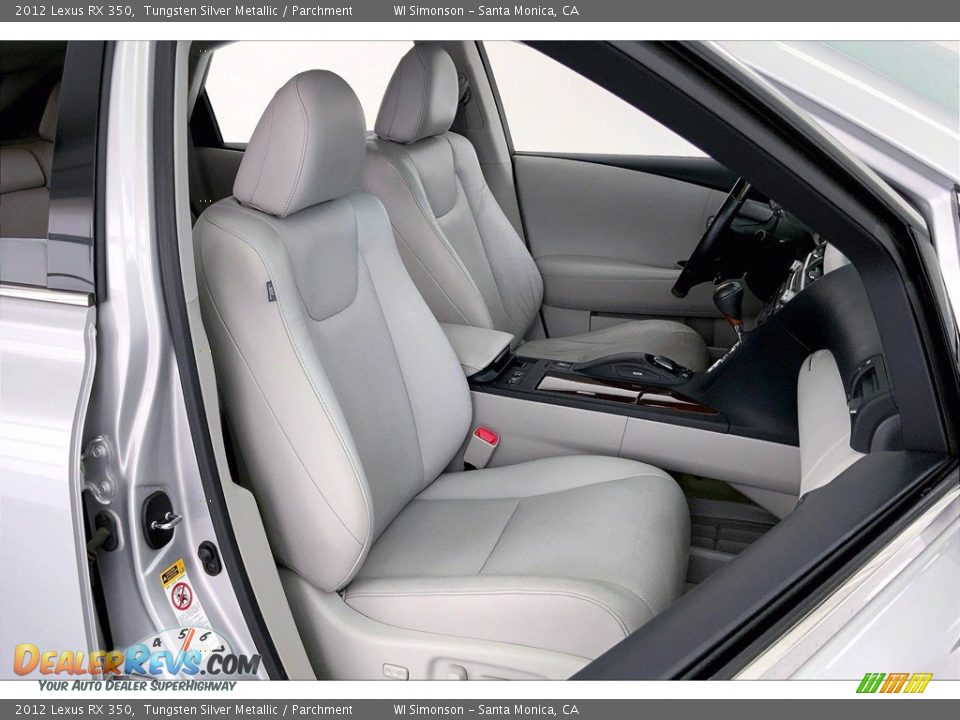 Parchment Interior - 2012 Lexus RX 350 Photo #6