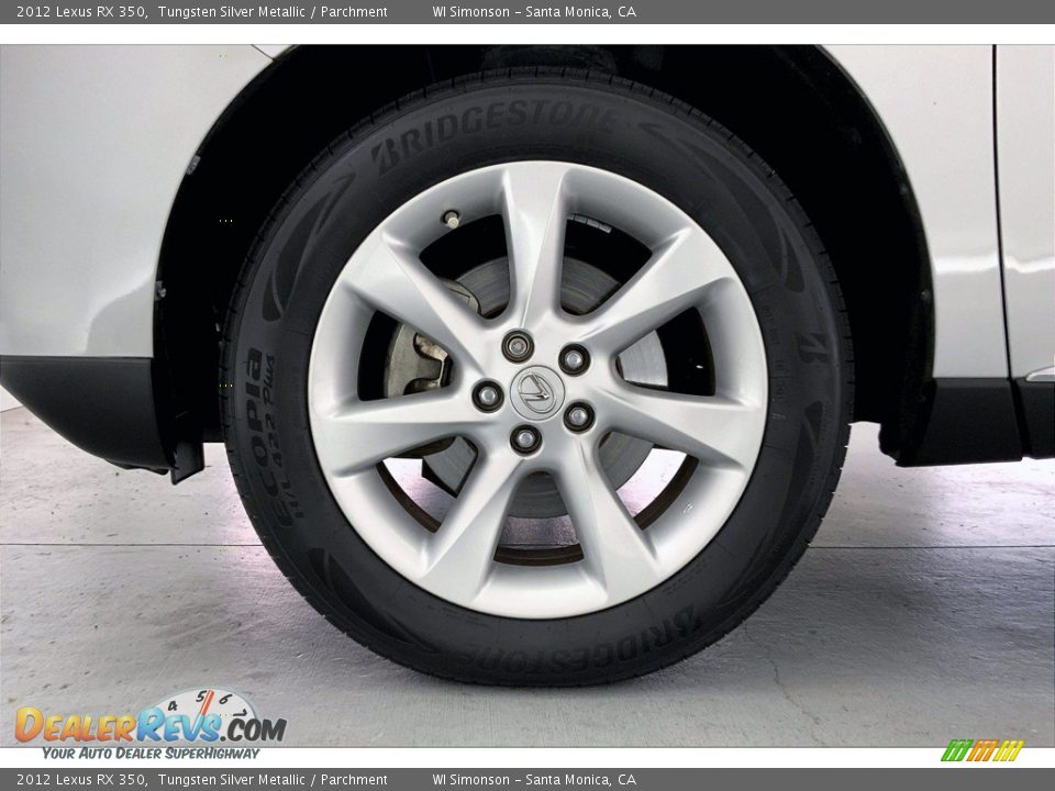 2012 Lexus RX 350 Wheel Photo #8