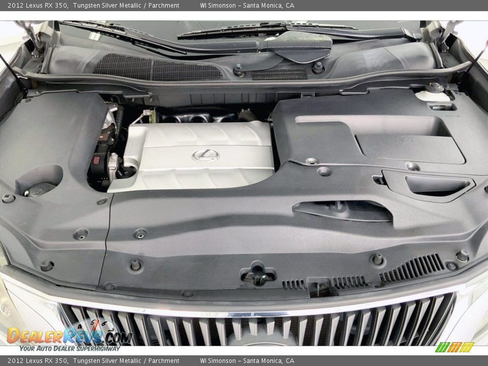 2012 Lexus RX 350 3.5 Liter DOHC 24-Valve VVT-i V6 Engine Photo #9