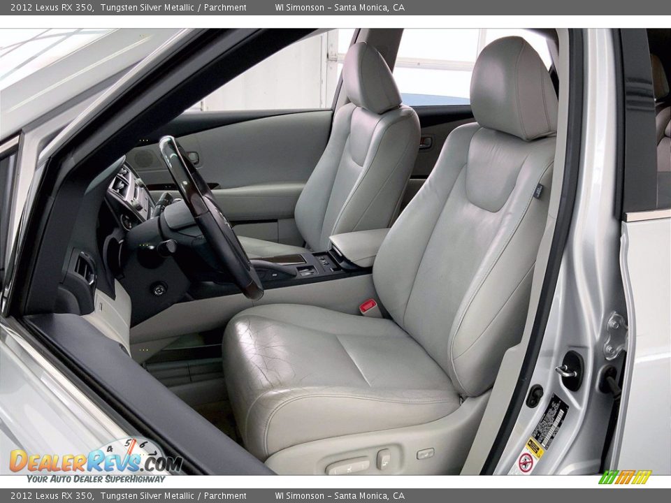 Front Seat of 2012 Lexus RX 350 Photo #18