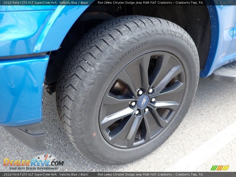 2019 Ford F150 XLT SuperCrew 4x4 Velocity Blue / Black Photo #5