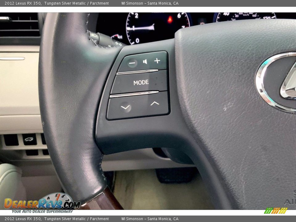 2012 Lexus RX 350 Steering Wheel Photo #21