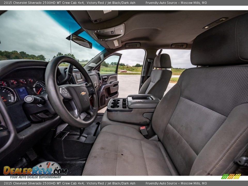 2015 Chevrolet Silverado 2500HD WT Crew Cab 4x4 Victory Red / Jet Black/Dark Ash Photo #19