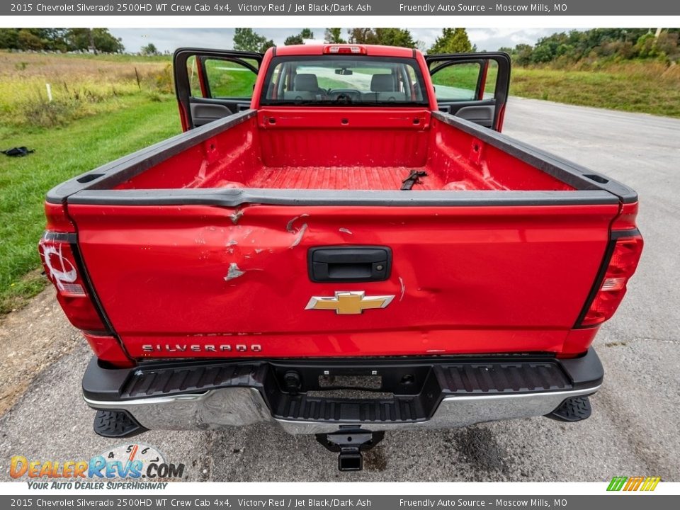 2015 Chevrolet Silverado 2500HD WT Crew Cab 4x4 Victory Red / Jet Black/Dark Ash Photo #24