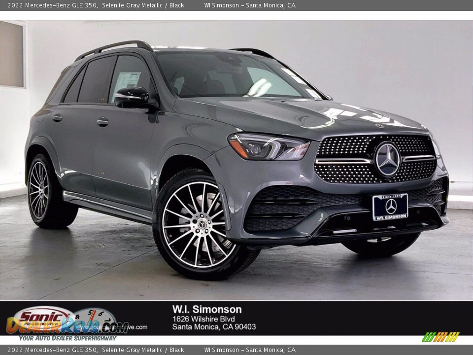 2022 Mercedes-Benz GLE 350 Selenite Gray Metallic / Black Photo #1