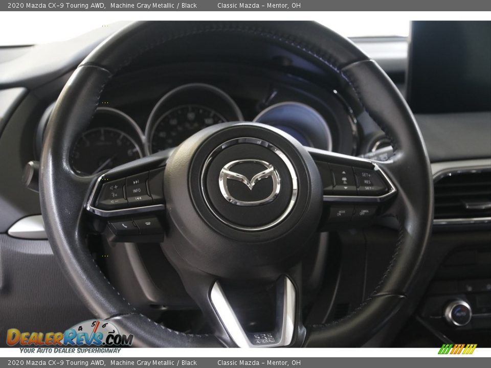 2020 Mazda CX-9 Touring AWD Machine Gray Metallic / Black Photo #7
