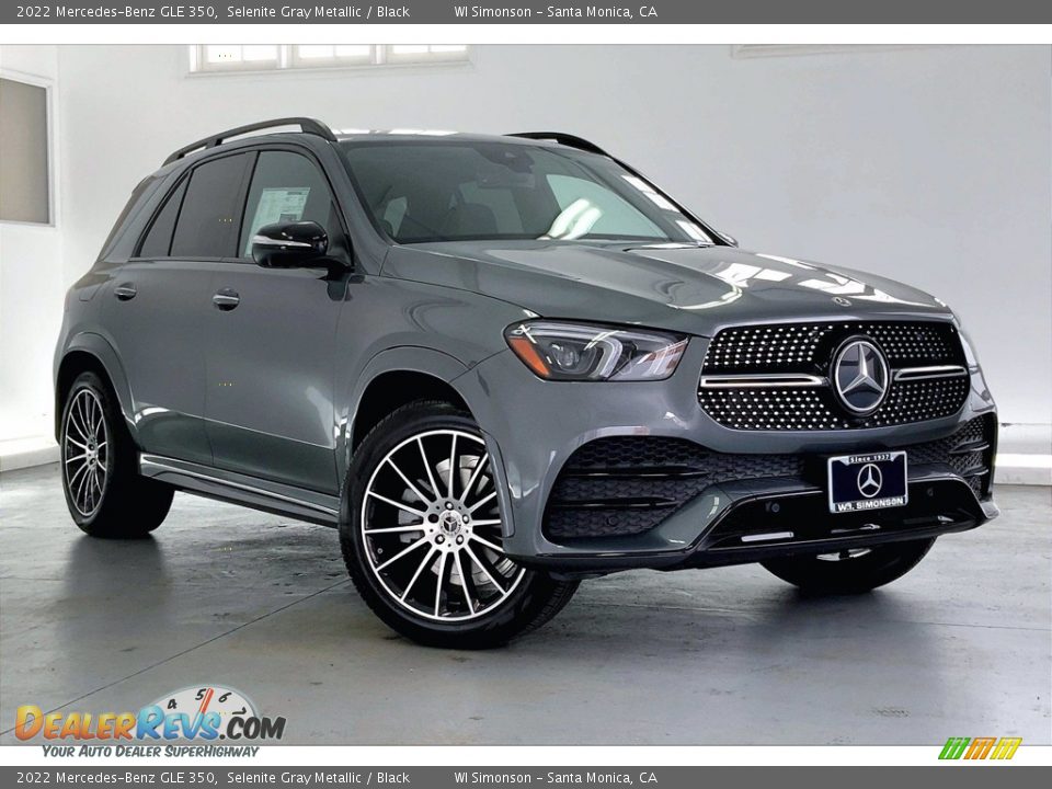 2022 Mercedes-Benz GLE 350 Selenite Gray Metallic / Black Photo #12