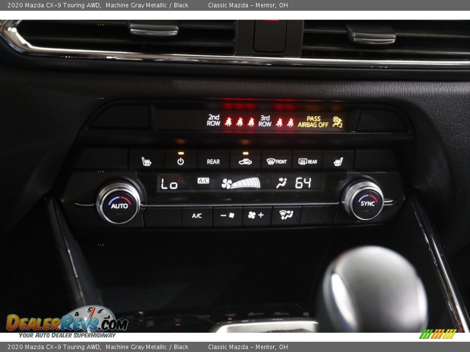 2020 Mazda CX-9 Touring AWD Machine Gray Metallic / Black Photo #12