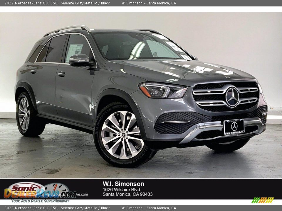 2022 Mercedes-Benz GLE 350 Selenite Gray Metallic / Black Photo #1