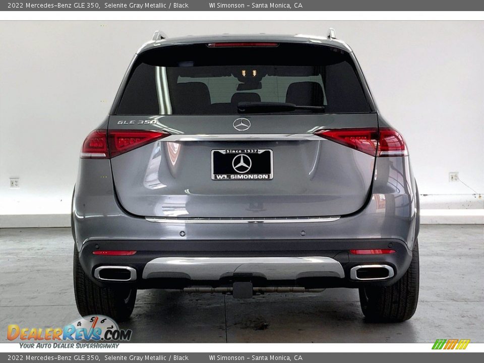 2022 Mercedes-Benz GLE 350 Selenite Gray Metallic / Black Photo #3