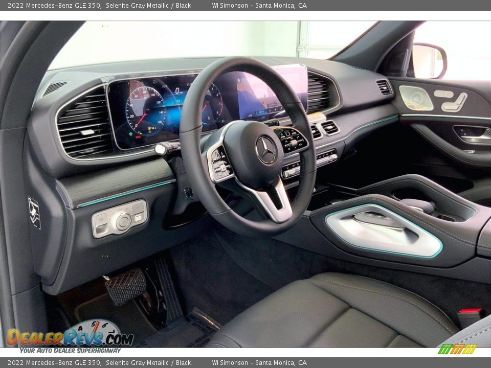 Black Interior - 2022 Mercedes-Benz GLE 350 Photo #4