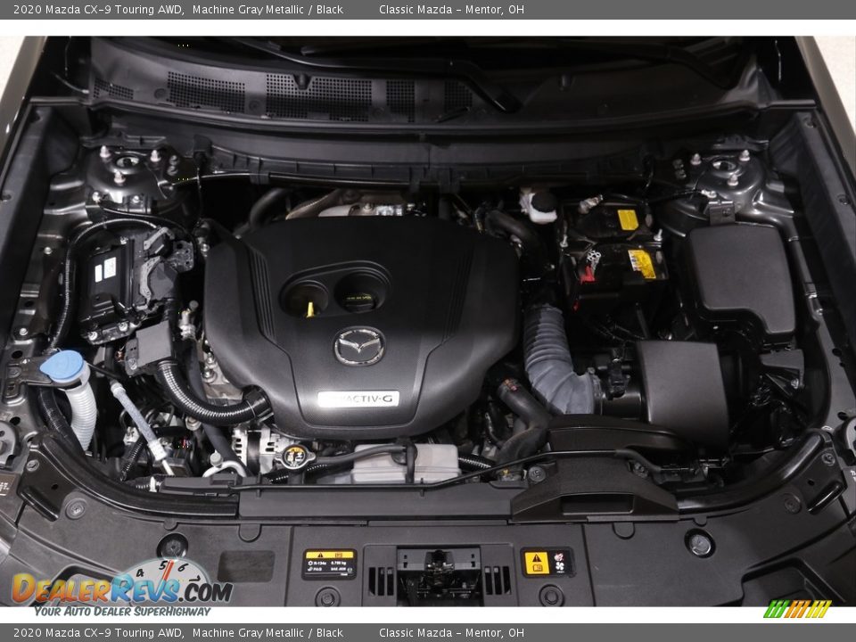 2020 Mazda CX-9 Touring AWD Machine Gray Metallic / Black Photo #19