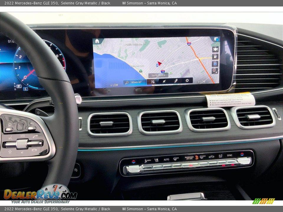 Navigation of 2022 Mercedes-Benz GLE 350 Photo #7