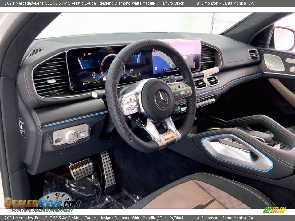 Dashboard of 2021 Mercedes-Benz GLE 63 S AMG 4Matic Coupe Photo #4