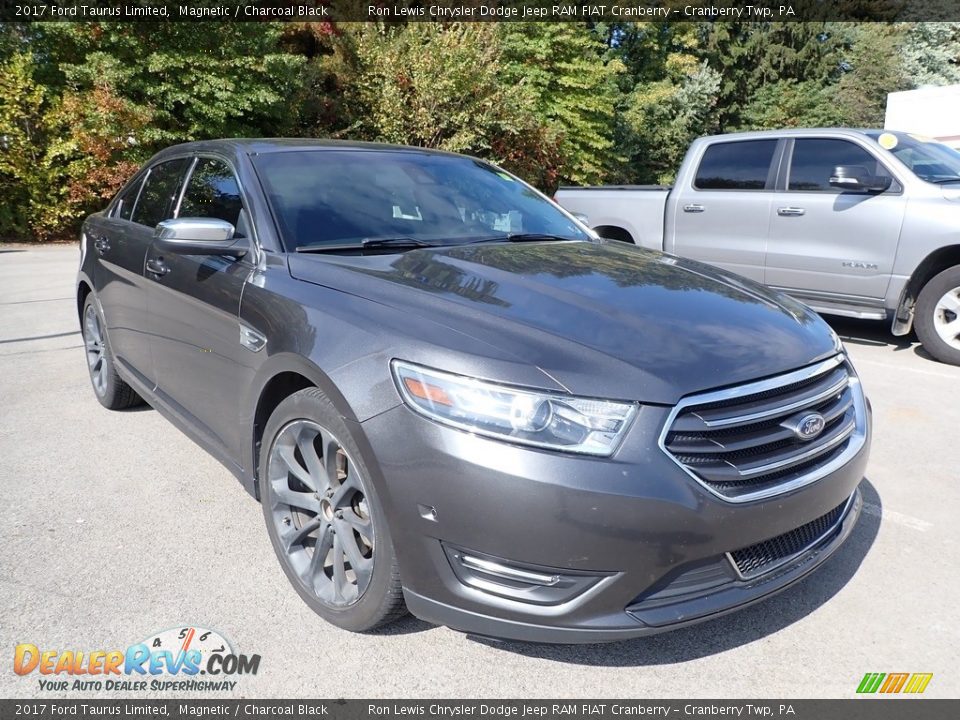 2017 Ford Taurus Limited Magnetic / Charcoal Black Photo #2