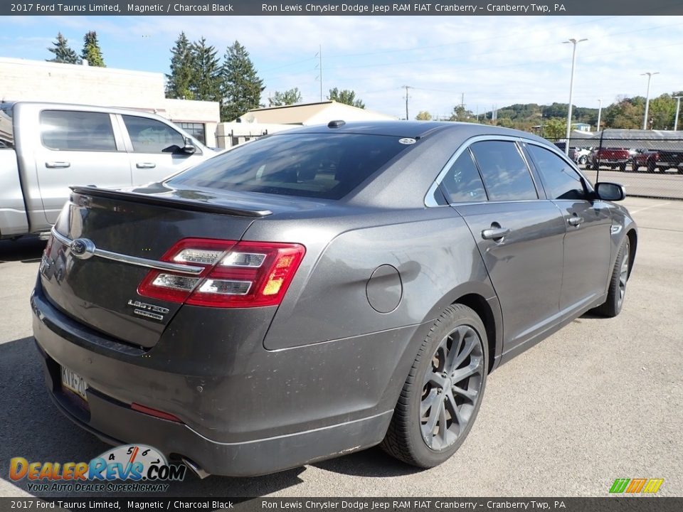 2017 Ford Taurus Limited Magnetic / Charcoal Black Photo #3