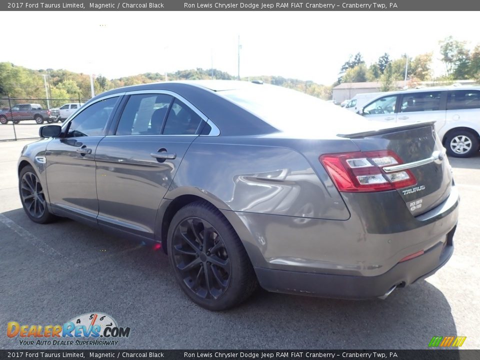 2017 Ford Taurus Limited Magnetic / Charcoal Black Photo #4