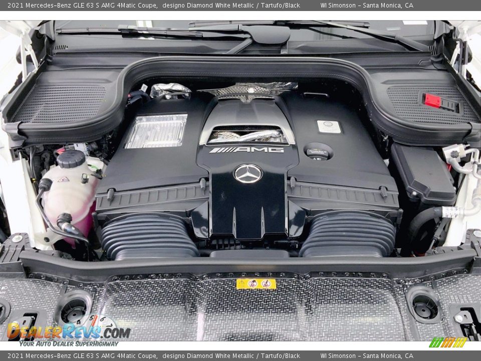 2021 Mercedes-Benz GLE 63 S AMG 4Matic Coupe 4.0 Liter DI biturbo DOHC 32-Valve VVT V8 Engine Photo #9