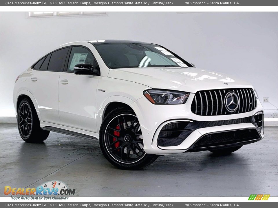 Front 3/4 View of 2021 Mercedes-Benz GLE 63 S AMG 4Matic Coupe Photo #12