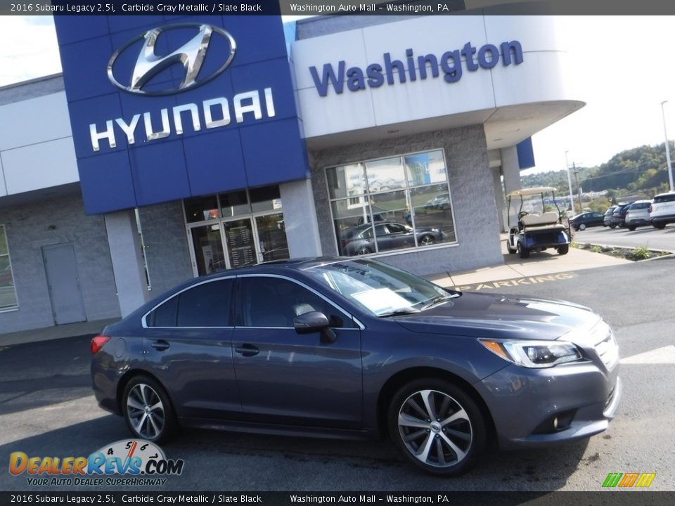 2016 Subaru Legacy 2.5i Carbide Gray Metallic / Slate Black Photo #2