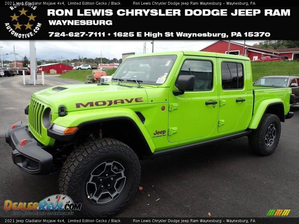 2021 Jeep Gladiator Mojave 4x4 Limited Edition Gecko / Black Photo #1