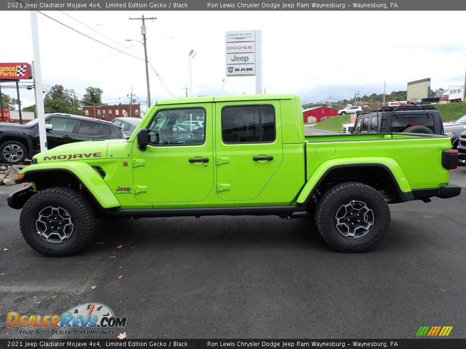 2021 Jeep Gladiator Mojave 4x4 Limited Edition Gecko / Black Photo #2