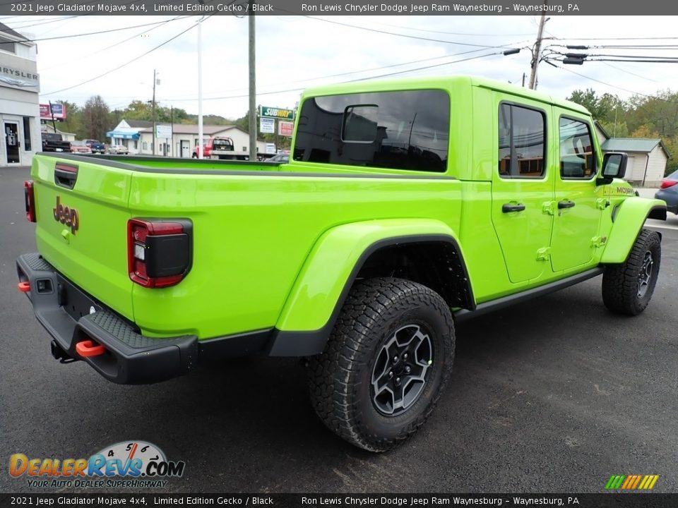 2021 Jeep Gladiator Mojave 4x4 Limited Edition Gecko / Black Photo #5