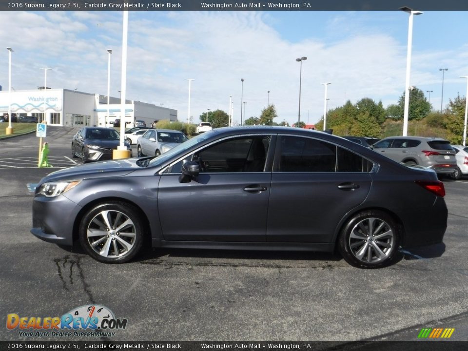 2016 Subaru Legacy 2.5i Carbide Gray Metallic / Slate Black Photo #7