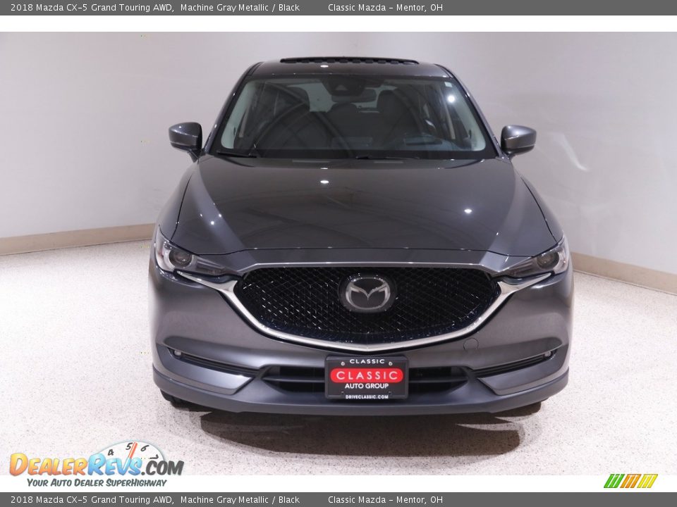 2018 Mazda CX-5 Grand Touring AWD Machine Gray Metallic / Black Photo #2