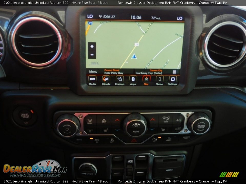 Navigation of 2021 Jeep Wrangler Unlimited Rubicon 392 Photo #16