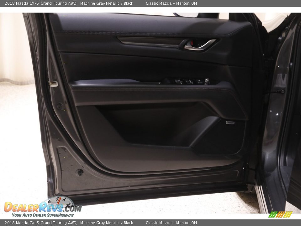2018 Mazda CX-5 Grand Touring AWD Machine Gray Metallic / Black Photo #4