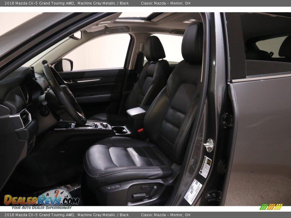2018 Mazda CX-5 Grand Touring AWD Machine Gray Metallic / Black Photo #5