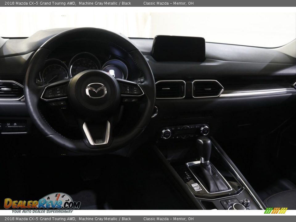 2018 Mazda CX-5 Grand Touring AWD Machine Gray Metallic / Black Photo #6