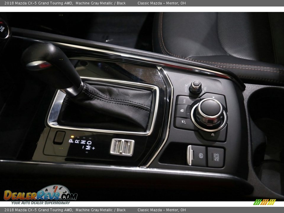 2018 Mazda CX-5 Grand Touring AWD Machine Gray Metallic / Black Photo #15