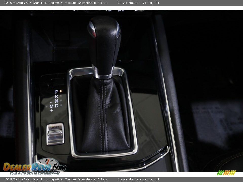 2018 Mazda CX-5 Grand Touring AWD Machine Gray Metallic / Black Photo #16