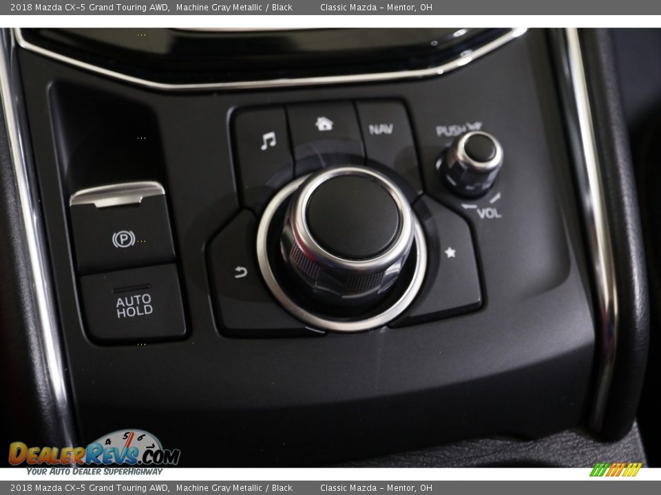 2018 Mazda CX-5 Grand Touring AWD Machine Gray Metallic / Black Photo #17