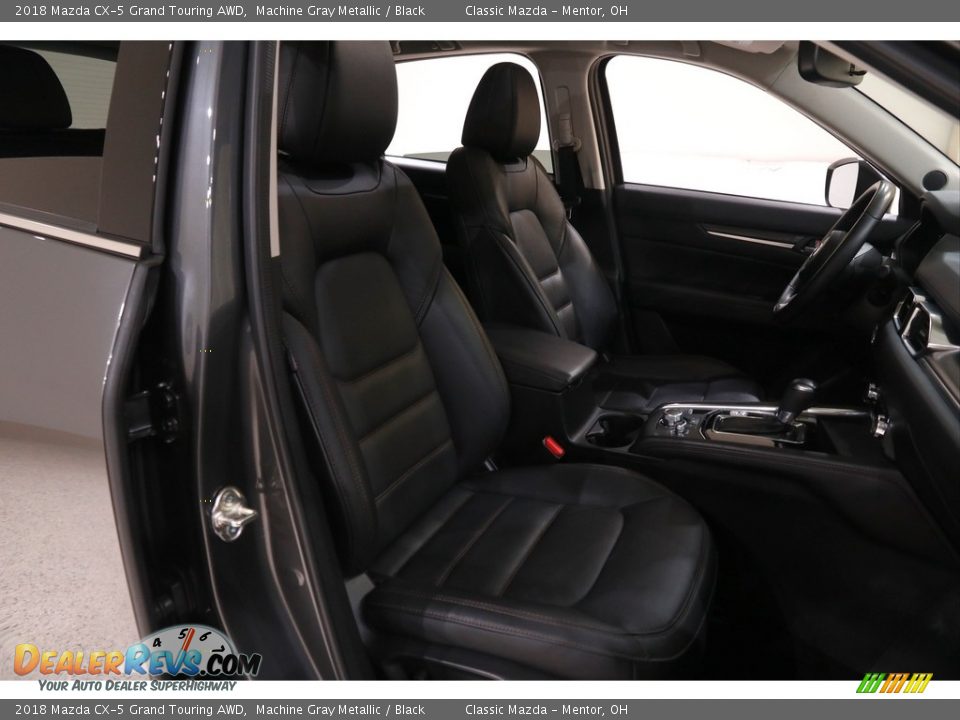 2018 Mazda CX-5 Grand Touring AWD Machine Gray Metallic / Black Photo #18