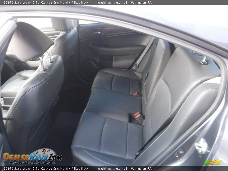 Rear Seat of 2016 Subaru Legacy 2.5i Photo #27