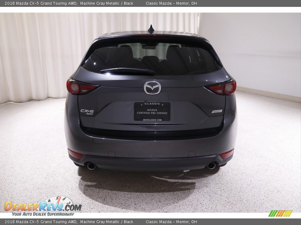 2018 Mazda CX-5 Grand Touring AWD Machine Gray Metallic / Black Photo #21